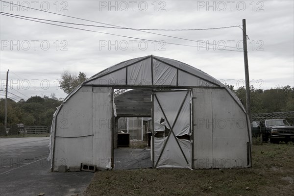 Abandoned Roadside Garden Supply Shop