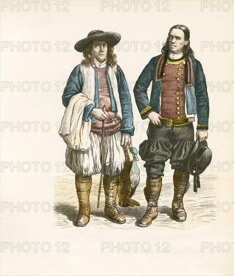 French Folk Dress