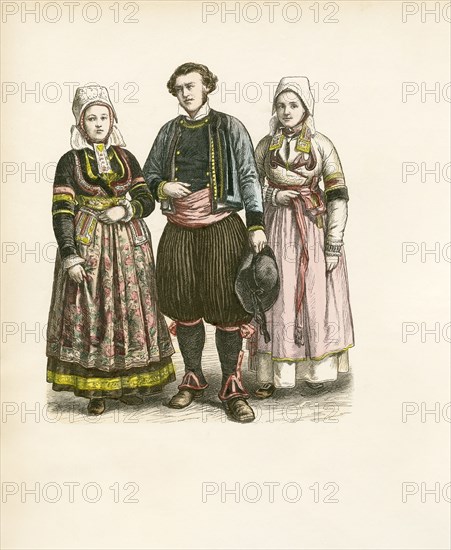 French Folk Dress