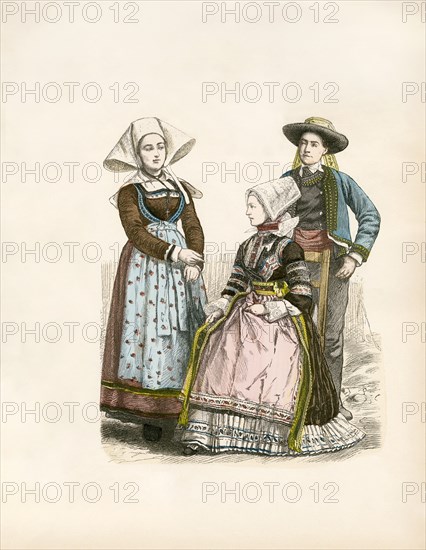 French Folk Dress