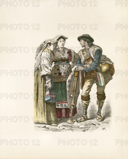 Italian Folk Dress