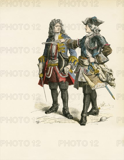 Louis XV and French General (1704-1730)