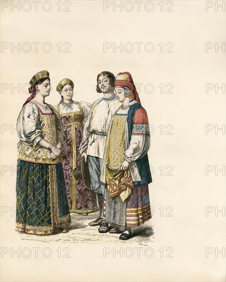 Russian Folk Dress