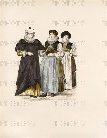 Three Women from Strasbourg and Basel (1640)