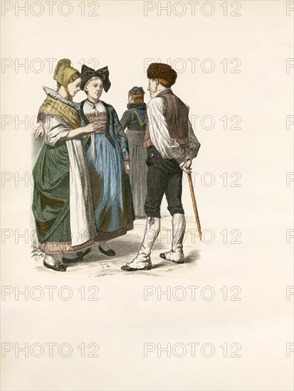 French Folk Dress