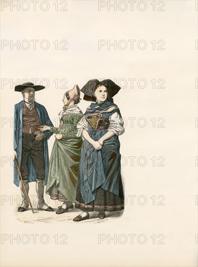 French Folk Dress