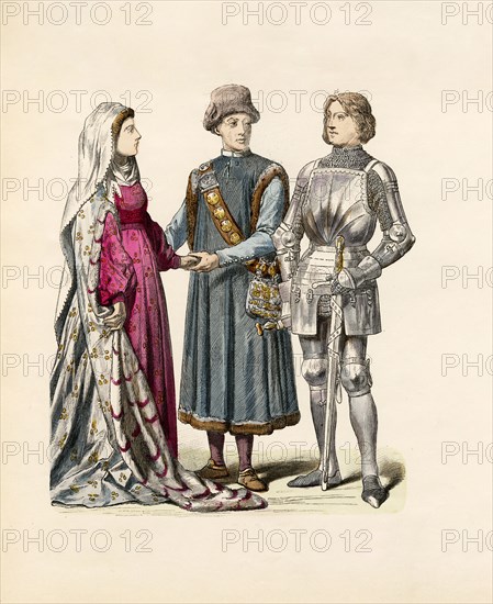 Lady's Dress (Mid 1400)