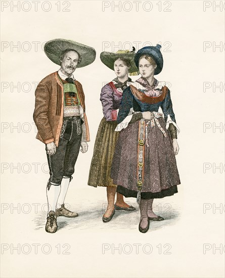 Tyrolean Folk Dress