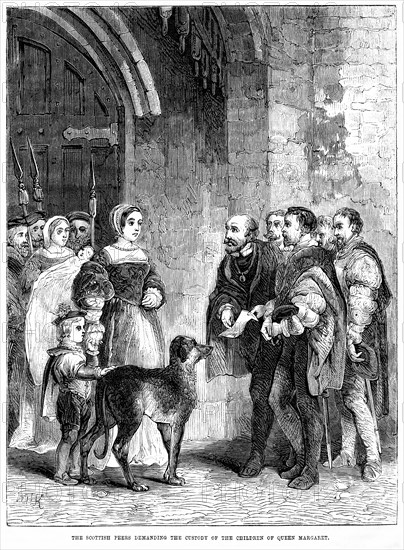 The Scottish Peers Demanding the Custody of the Children of Queen Margaret