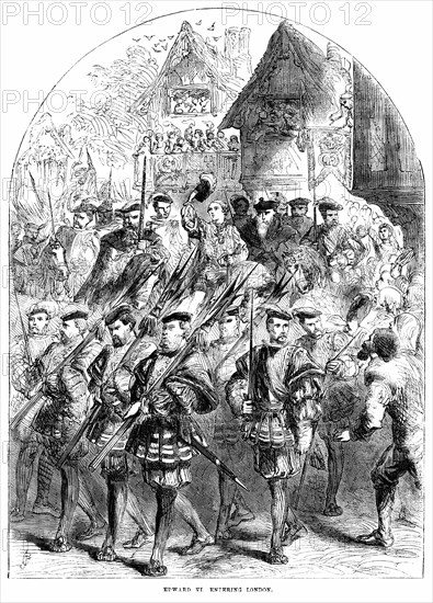 Edward VI entering London