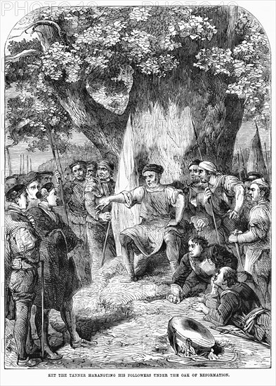 Ket the Tanner haranguing his followers under the Oak of Reformation