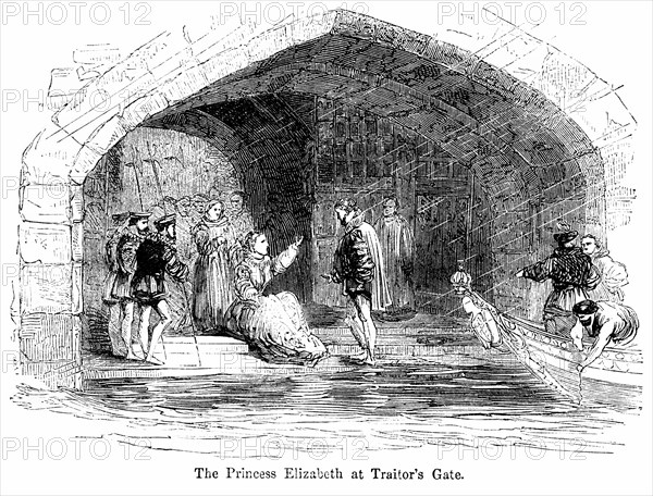 The Princess Elizabeth at Traitor’s Gate