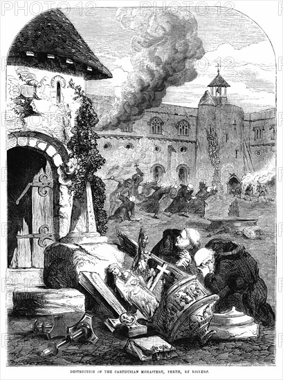 Destruction of the Carthusian Monastery