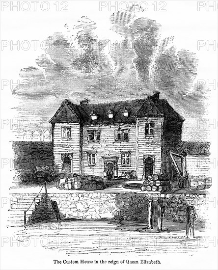 The Custom House in the reign of Queen Elisabeth