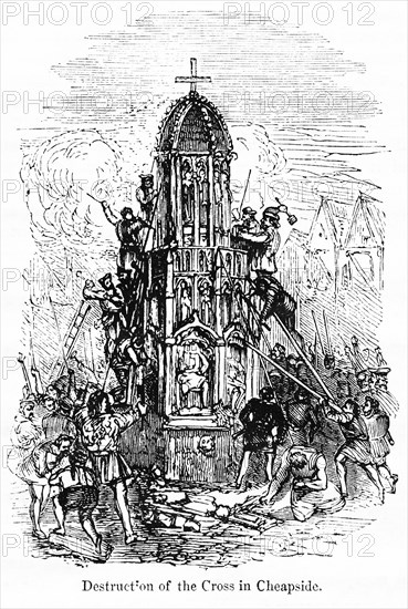 Destruction of the Cross in Cheapside