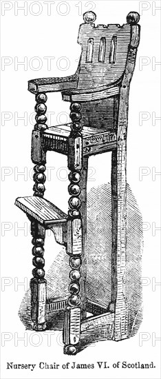 Nursery Chair of James VI of Scotland