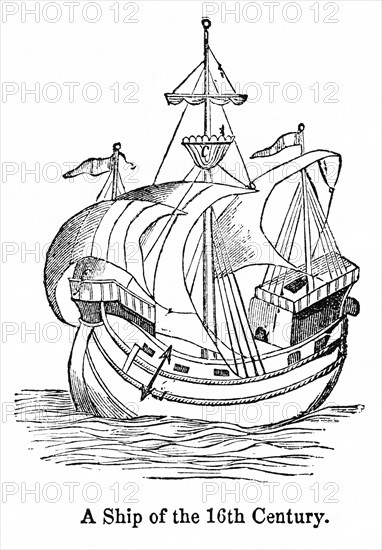 A Ship of the 16th Century