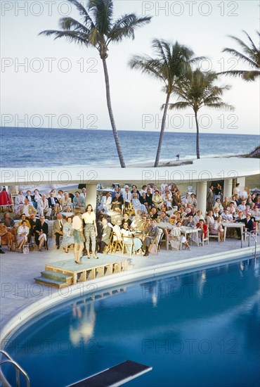 Poolside Fashion Show