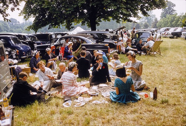 Group of People attending 'Fourth of June' event