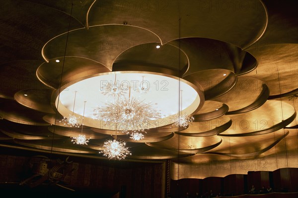 Chandeliers and Ceiling