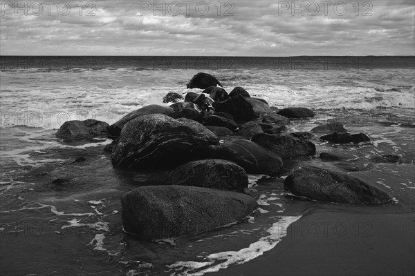 Black Rocks at Low Tide