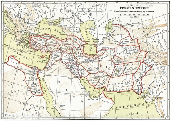 Persian Empire Map