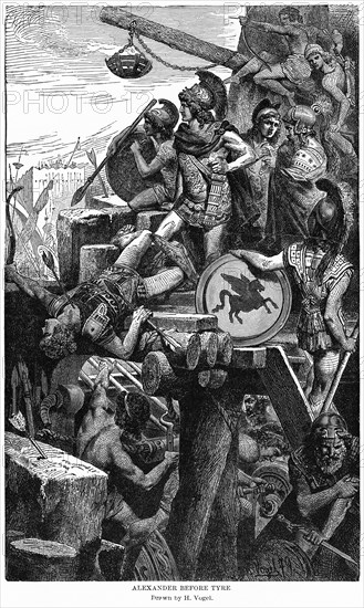 Alexander the Great before Tyre