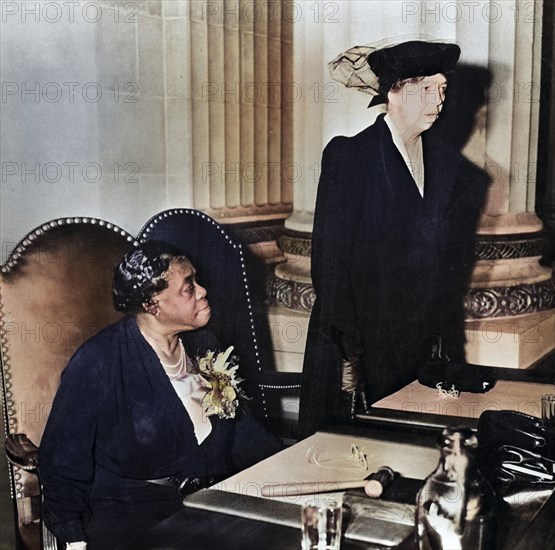 U.S. First Lady Eleanor Roosevelt
