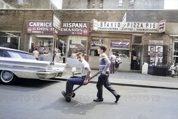 Two Boys in Street