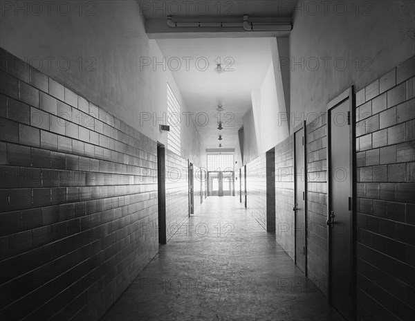 School corridor