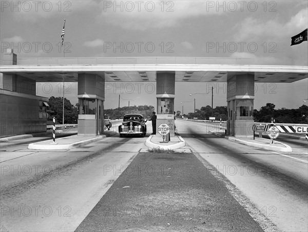 Toll booths