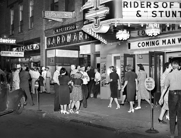 Main Street on Saturday night