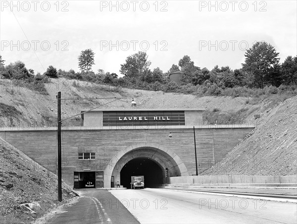 Pennsylvania Turnpike and tunnel
