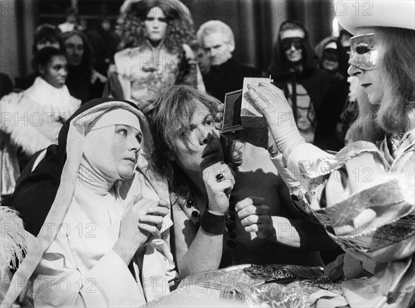 Vanessa Redgrave (left)on-set of the Film