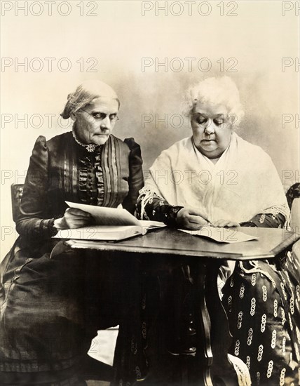 Susan B. Anthony and Elizabeth Cady Stanton