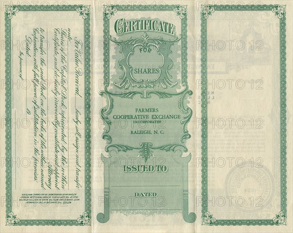 Stock Certificate