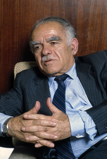 Israeli Foreign Minister Yitzhak Shamir