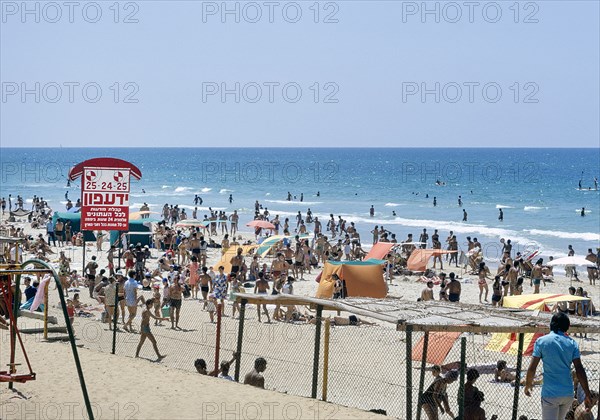 Beach scene