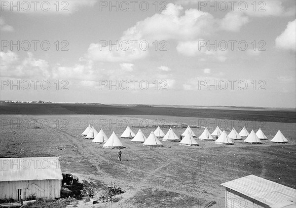 Beginning of a Jewish settlement