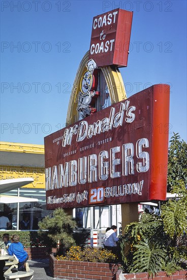 McDonald's fast food restaurant