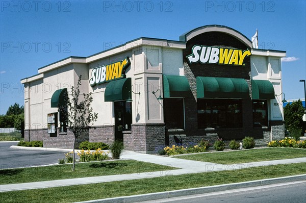 Subway fast food restaurant