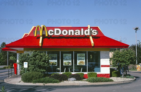 McDonald's fast food restaurant