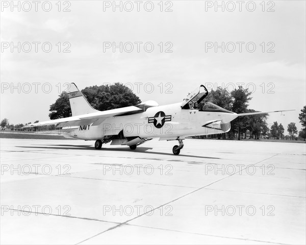 F-8U Crusader military aircraft