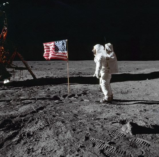 American Astronaut Edwin E. Aldrin Jr.