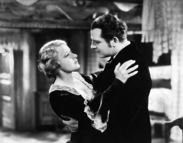 Grace Moore, Reginald Denny, on-set of the film, "A Lady's Morals", MGM 1930