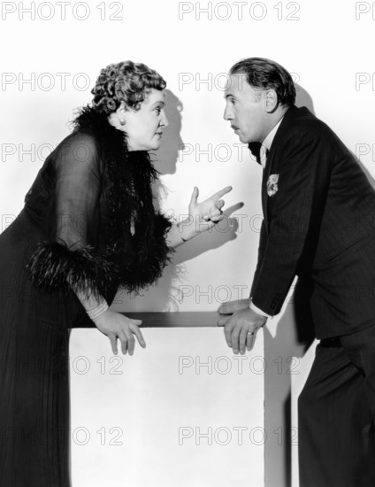 Alison Skipworth, Roland Young, publicity portrait for the film, "A Lady's Profession", Paramount Pictures, 1933