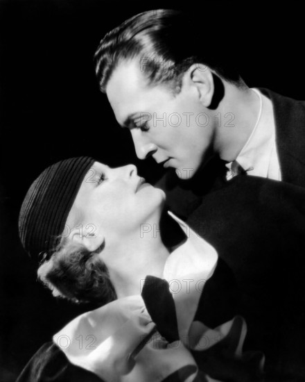 Sari Maritza, Kent Taylor, on-set of the film, "A Lady's Profession", Paramount Pictures, 1933
