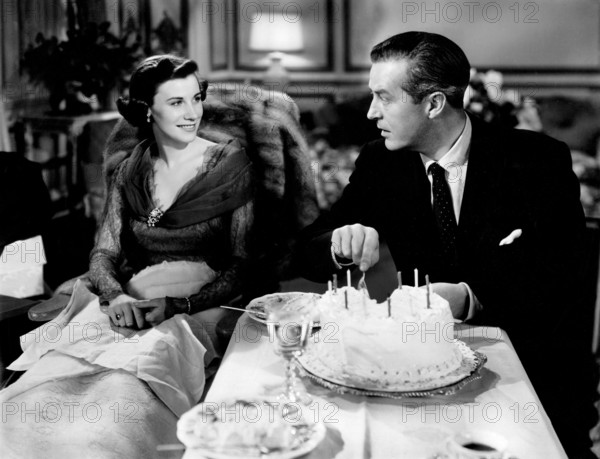Margaret Phillips, Ray Milland, on-set of the film, "A Life Of Her Own", MGM, 1950