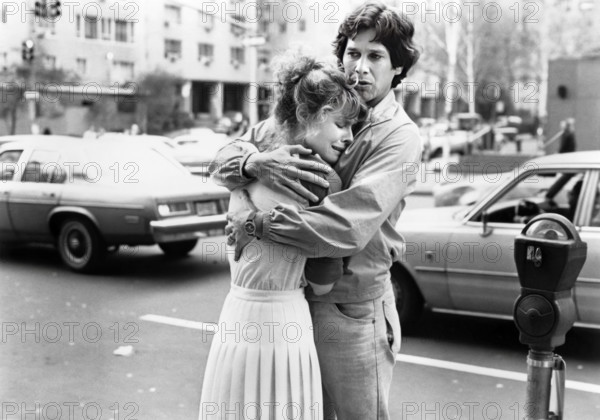 Tim Matheson, Kate Capshaw, on-set of the film, "A Little Sex", Universal Pictures, 1982