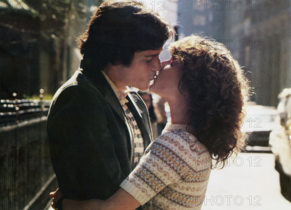 Tim Matheson, Kate Capshaw, on-set of the film, "A Little Sex", Universal Pictures, 1982